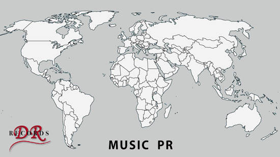 Music PR - World Map 